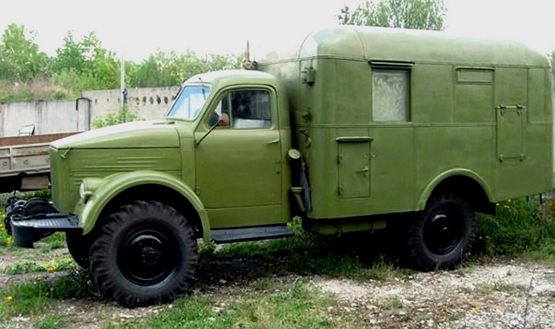 Полевая электростанция Э-349М1 в кузове АВС
